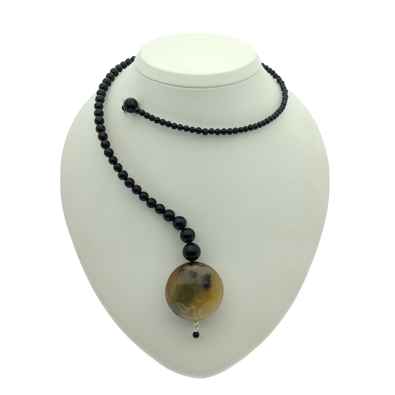 Колье "Италия" Янтарь