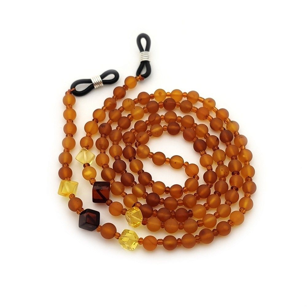 2,Шнурок для очков, янтарь
