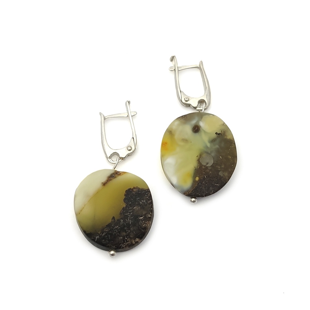 Серьги, Янтарь,ПСР 2033205335-2