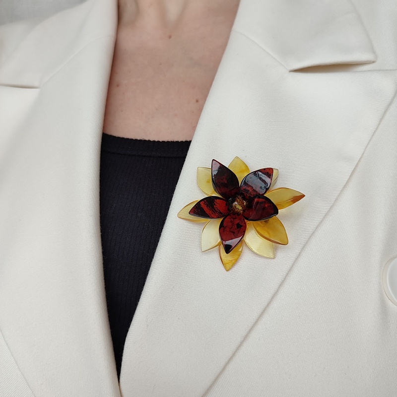 Брошь-кулон 