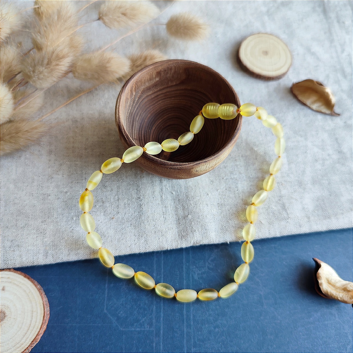 Бусы детские из янтаря 5403009950 (3)