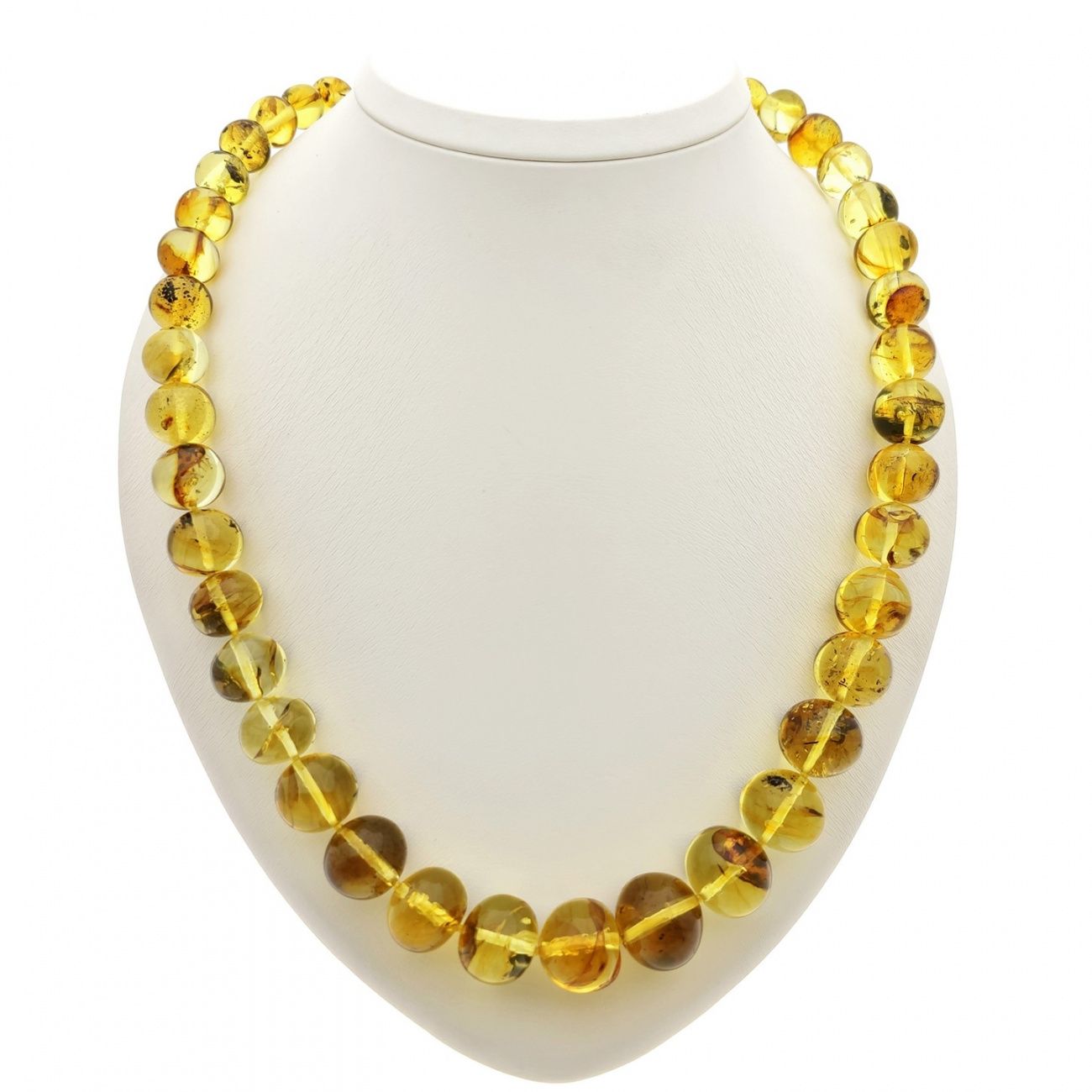 Бусы "Барок" янтарь