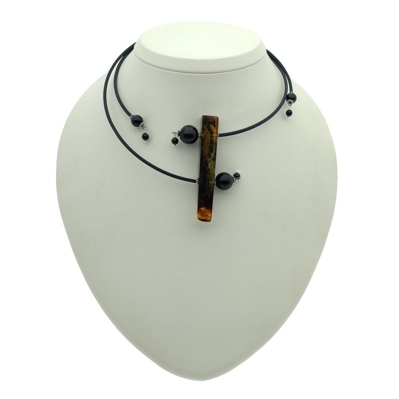 Колье "Италия" Янтарь