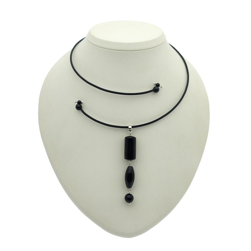 Колье "Геометрия" Янтарь