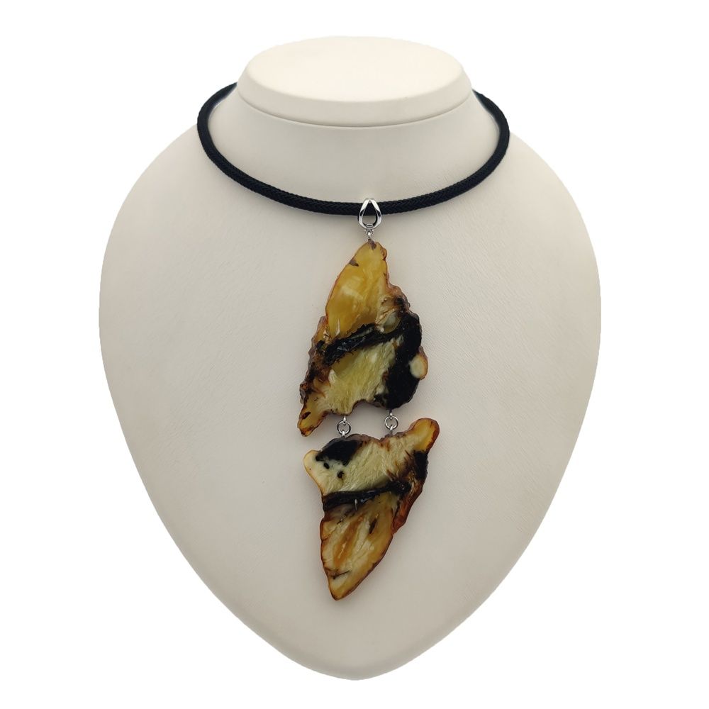 Колье авторское Янтарь