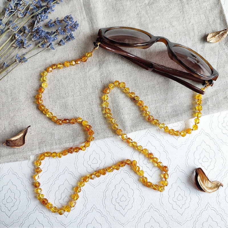 Шнурок для очков 5 в 1, янтарь 8402020285 (2)