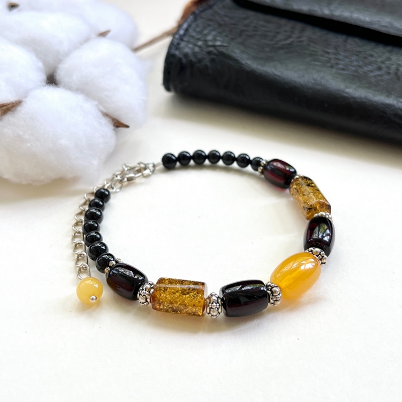 Браслет  янтарь 3506214063-2