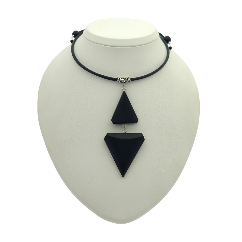 Колье "Геометрия" Янтарь