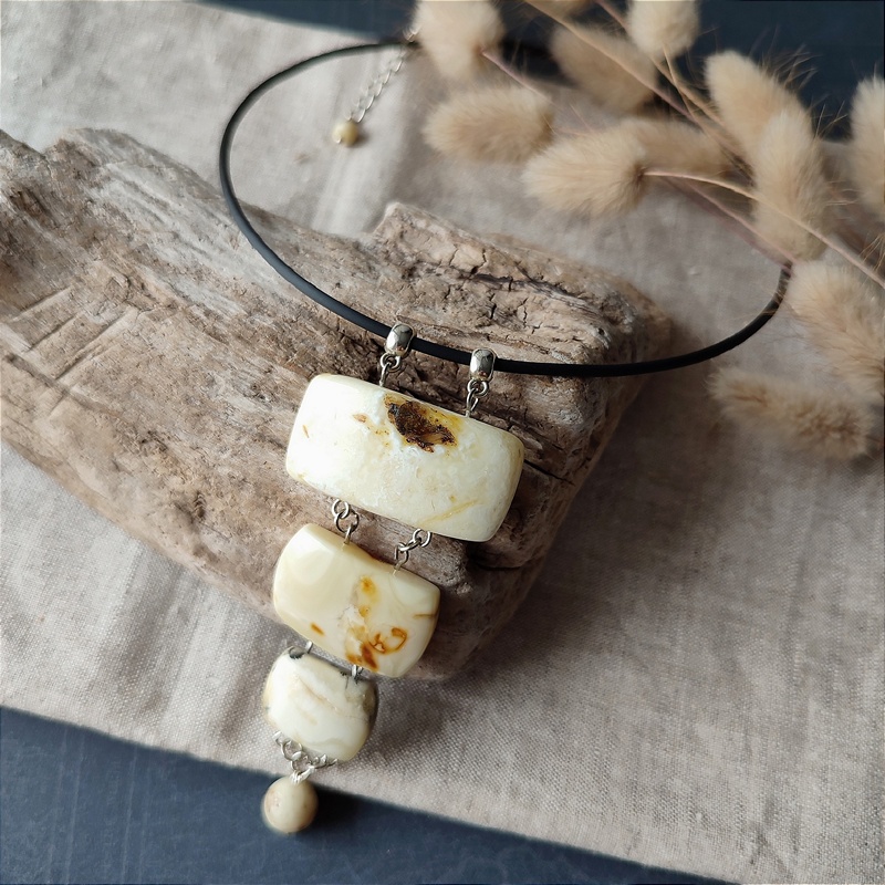 Колье "Хлоя" Янтарь