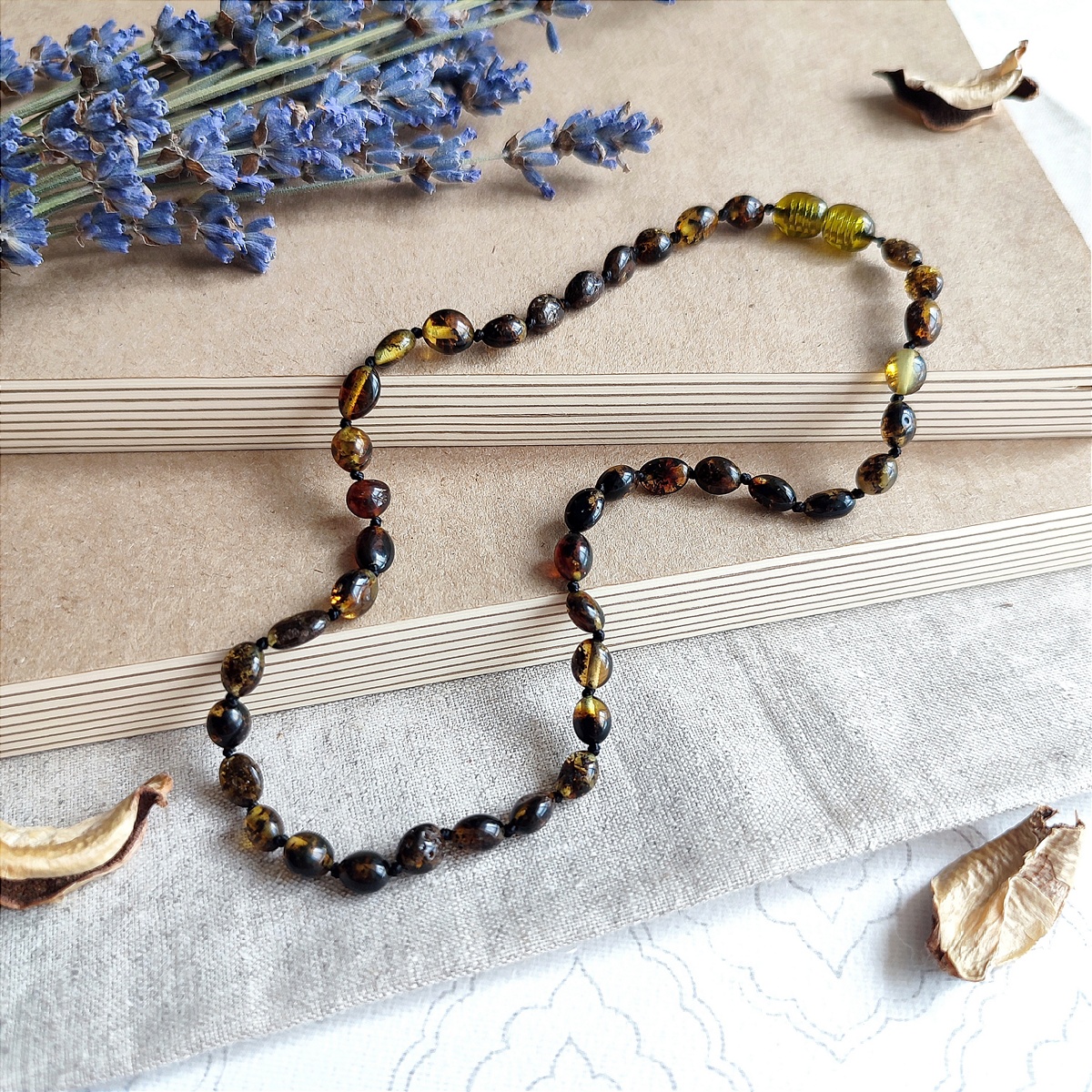 Бусы детские из янтаря 5213009935 (1)