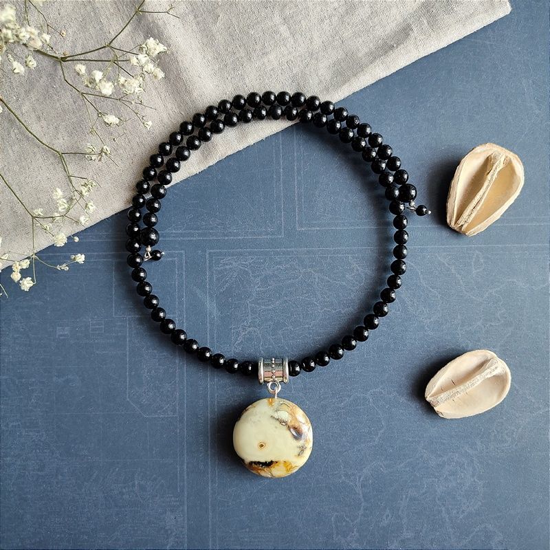 Колье "Италия" Янтарь