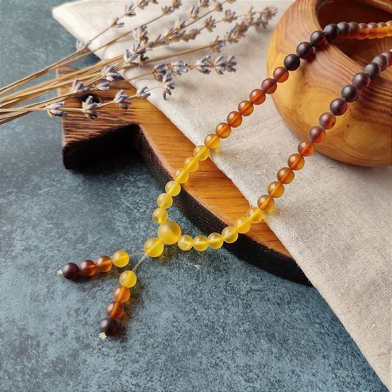 Четки будд. янтарь