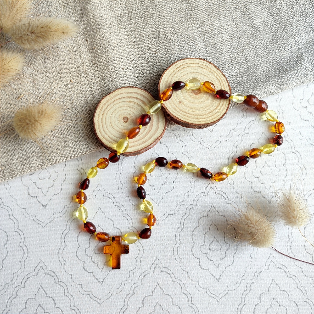 Бусы детские из янтаря 5503029935 (5)