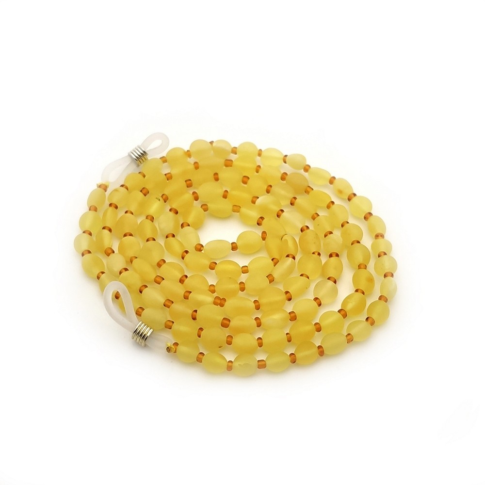 Шнурок для очков, янтарь