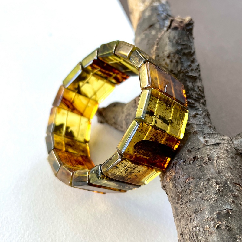 Браслет Муж. янтарь 3211119492-3