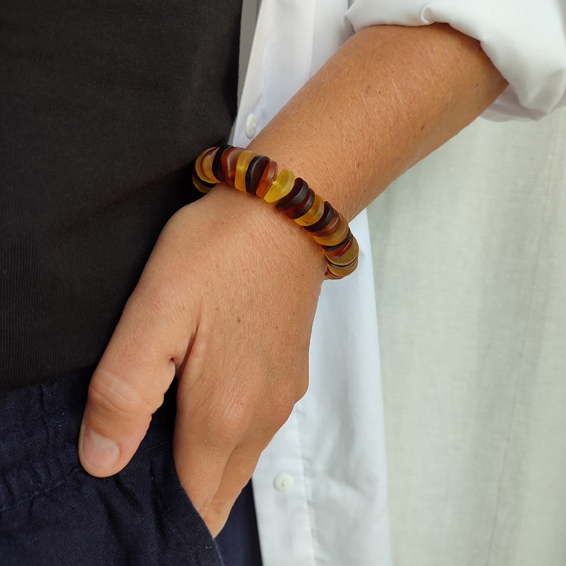 Браслет "Диск-волна" янт.