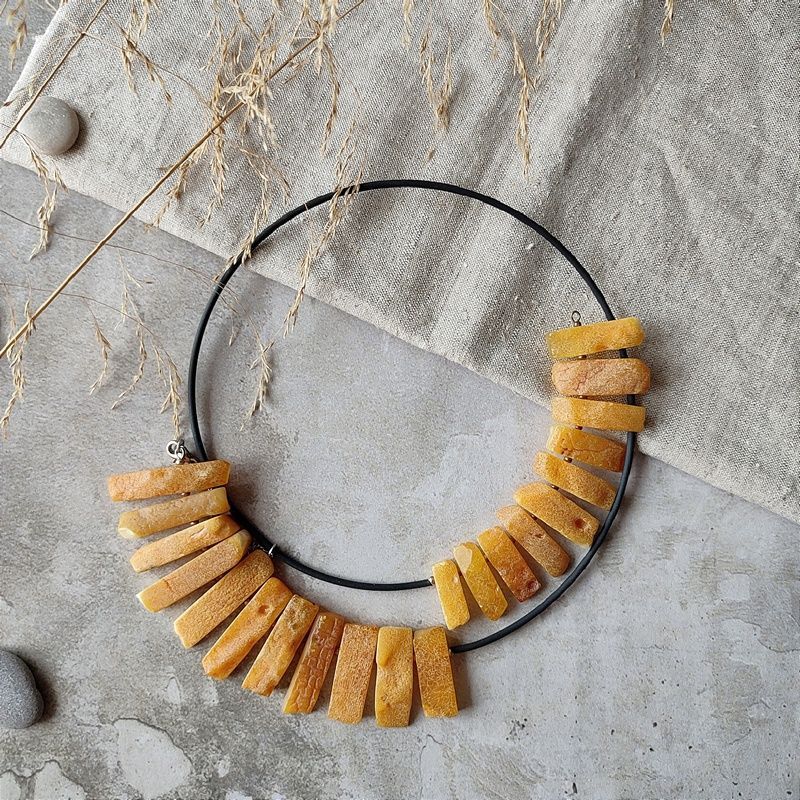 Колье Янтарь