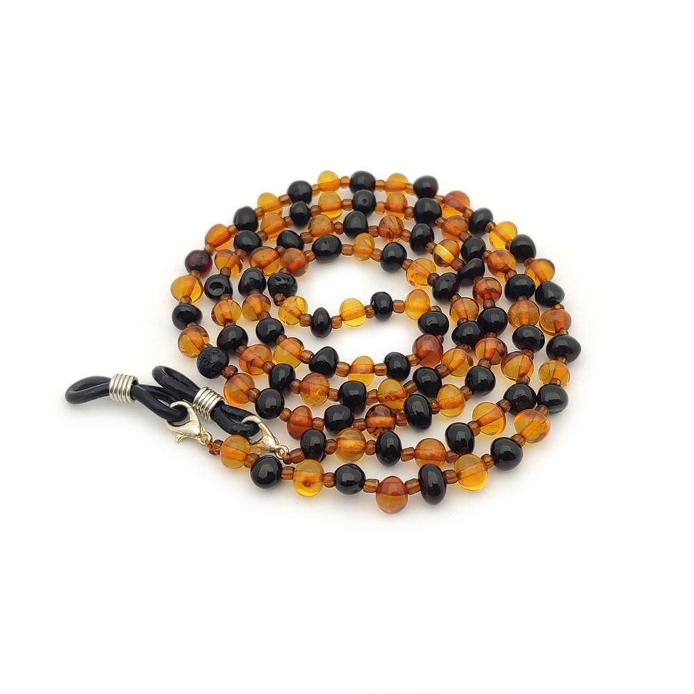 Шнурок для очков 5 в 1, янтарь 8502020352