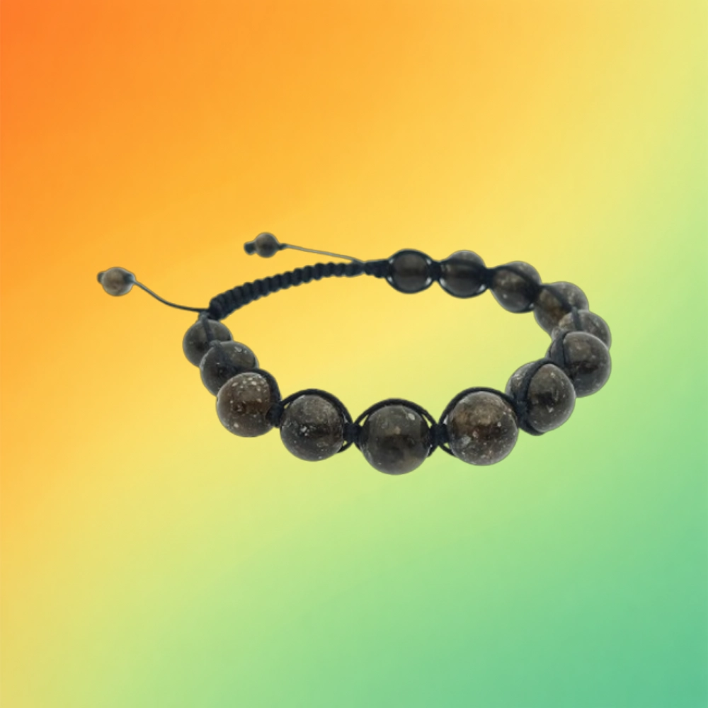 Браслет из янтаря Шамбала