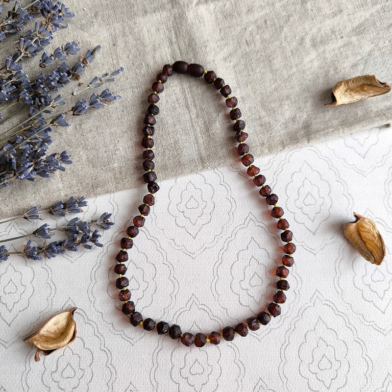 Бусы детские из янтаря 5003019921 (1)