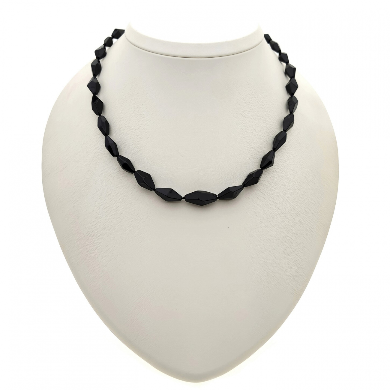 Бусы "Граненка" из янтаря