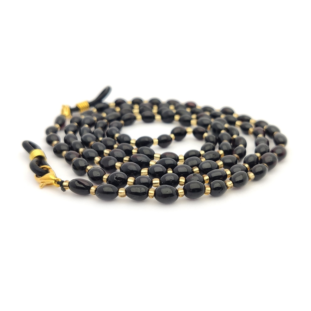 1,Шнурок для очков 5 в 1, янтарь