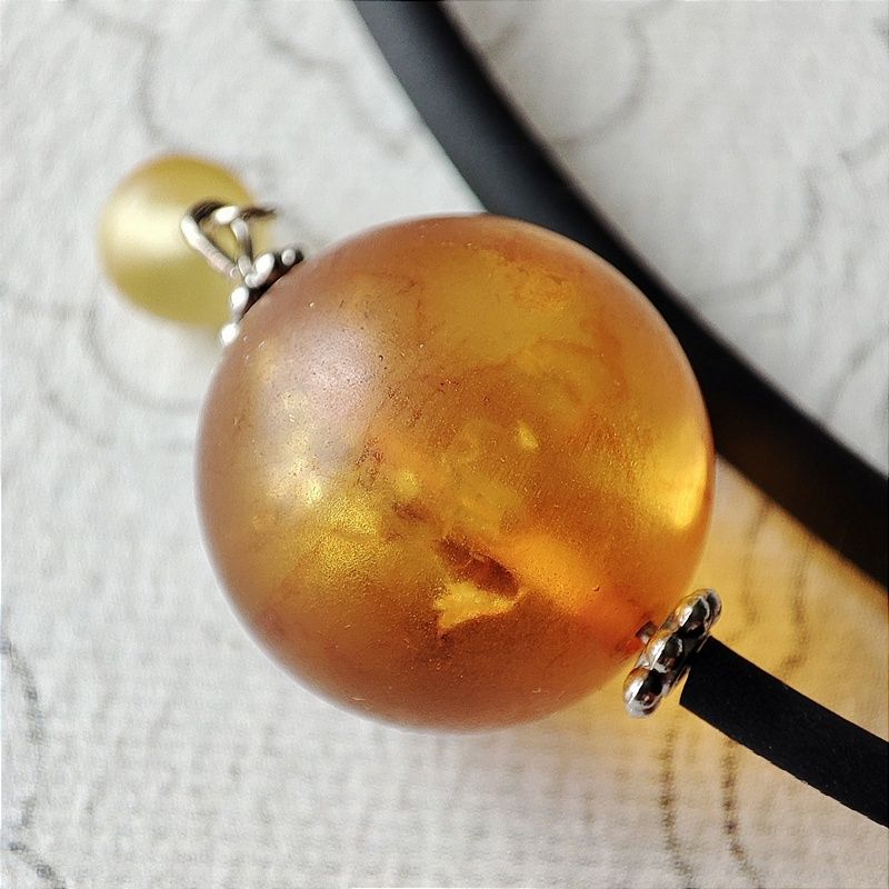 Колье "Италия" Янтарь