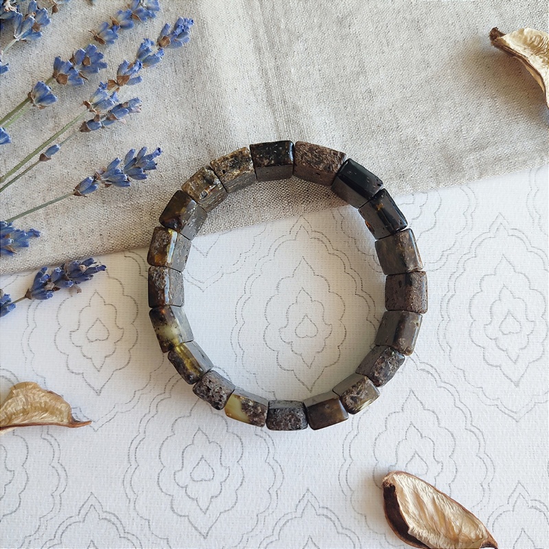 Браслет Муж. янтарь 3011119492 (4)