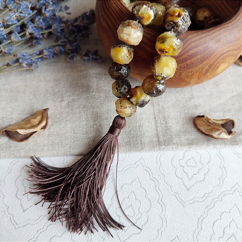 Четки мусульманские янтарь 9041100262 (3)