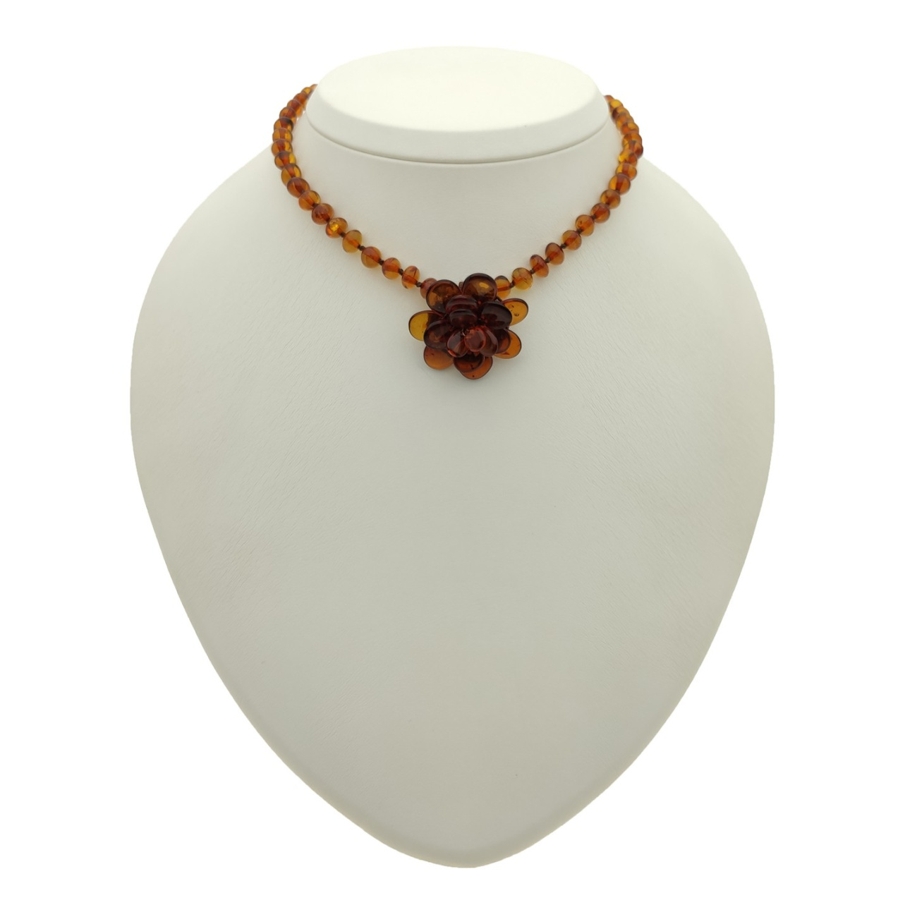 Бусы детские из янтаря