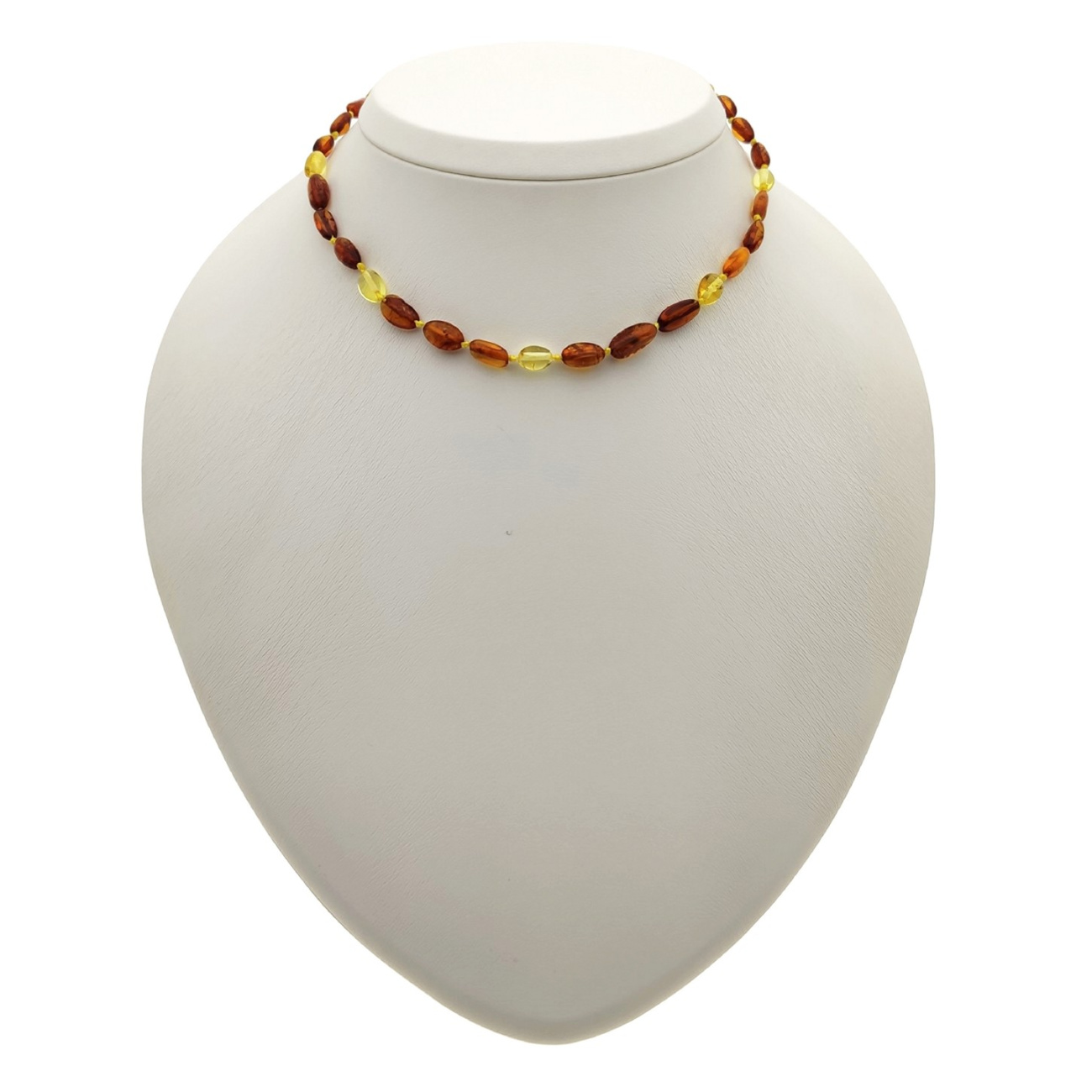 Бусы детские из янтаря
