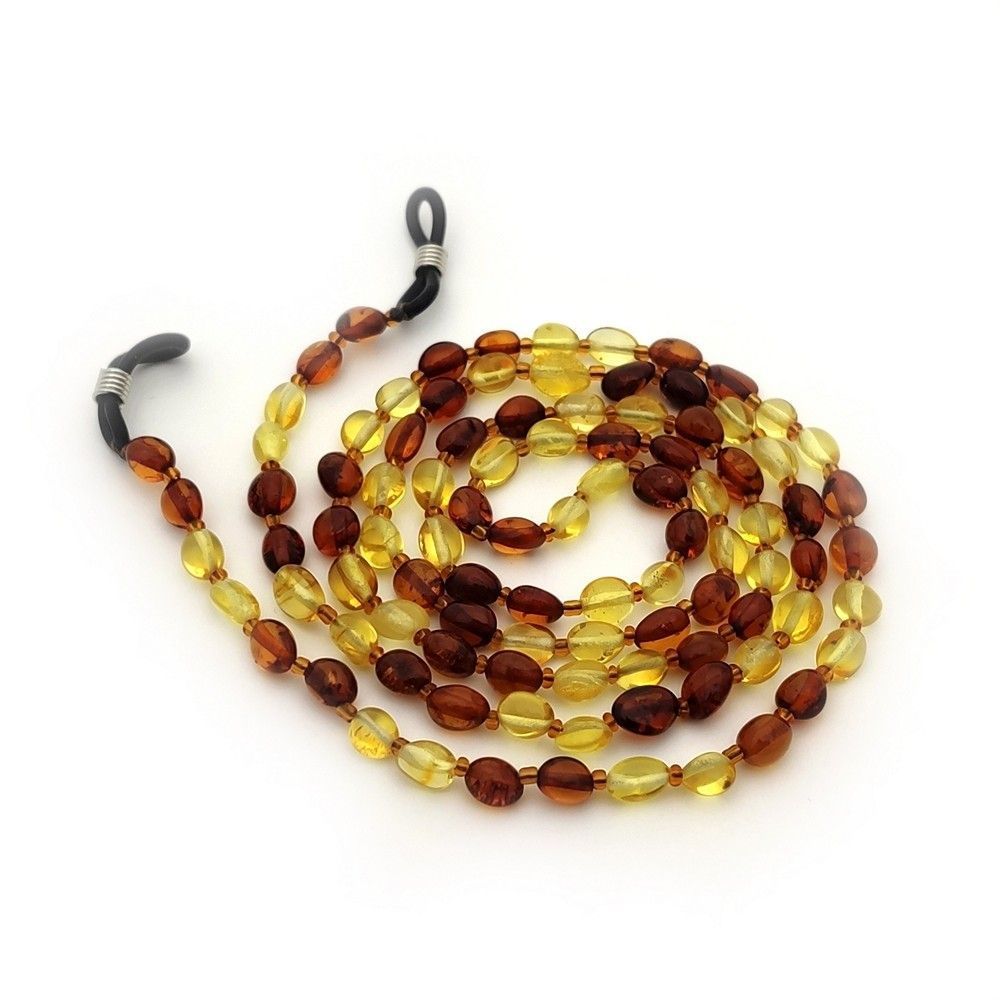 1,Шнурок для очков, янтарь