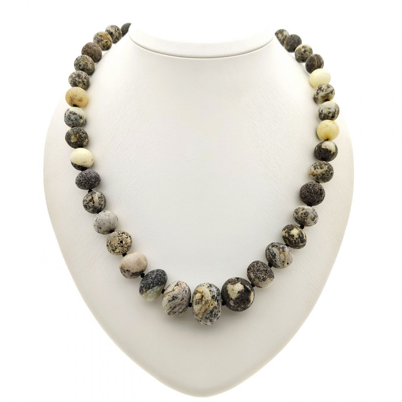 Бусы "Барок" янтарь