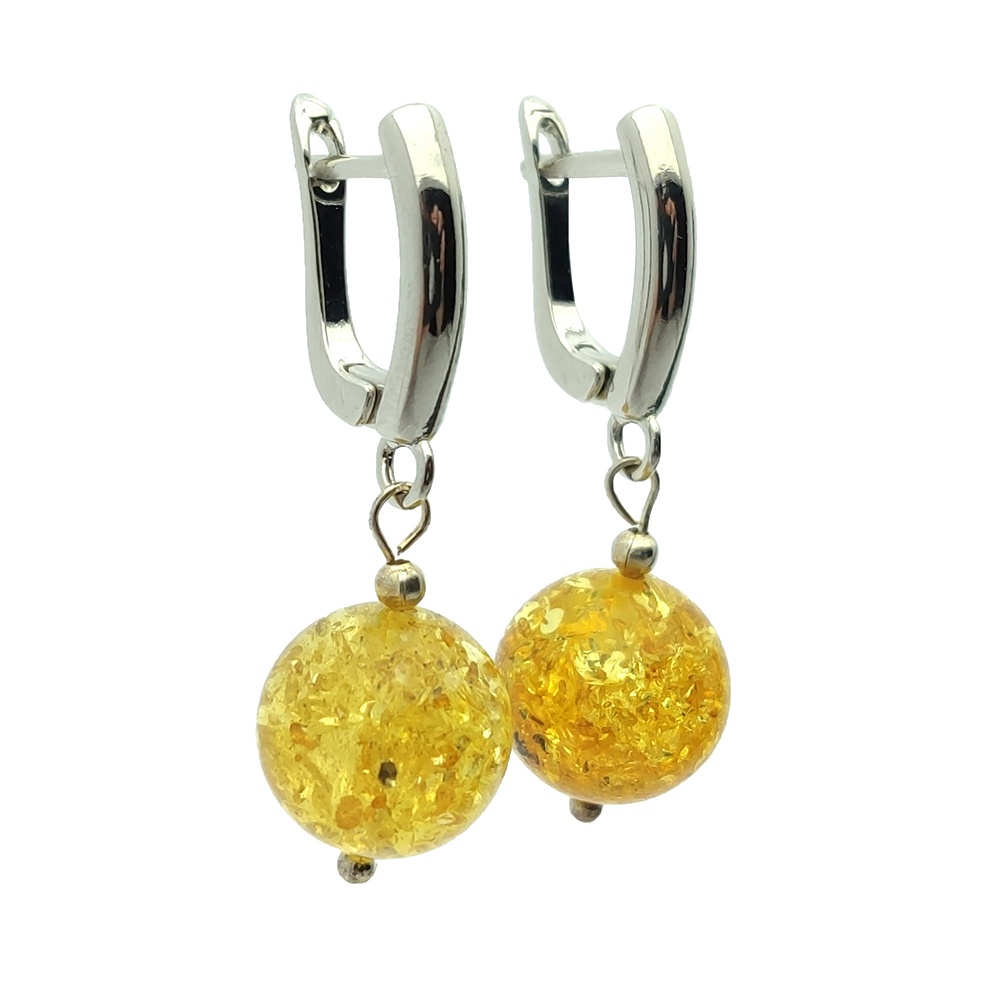Серьги, Янтарь,ПСР 2423205365