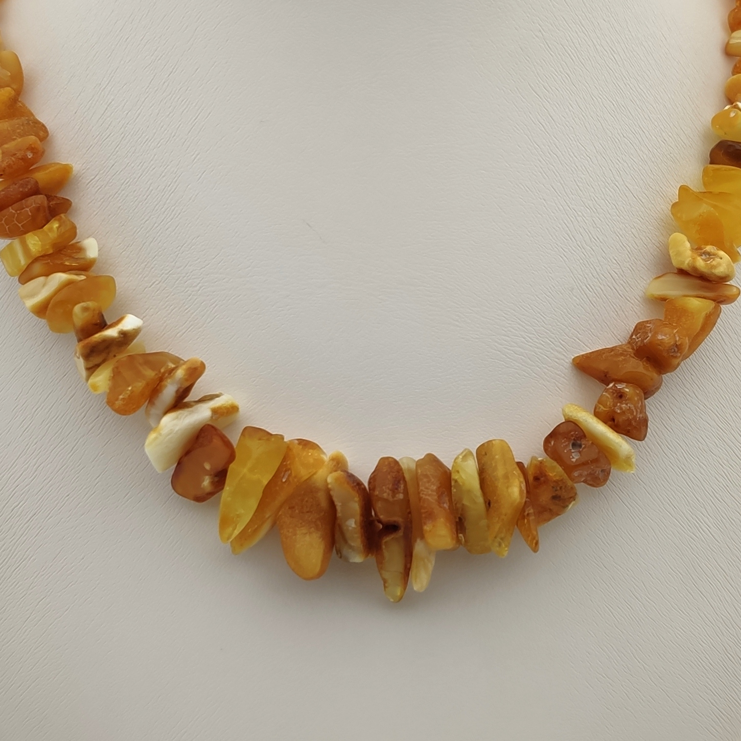 Бусы "Лечебка" из янтаря