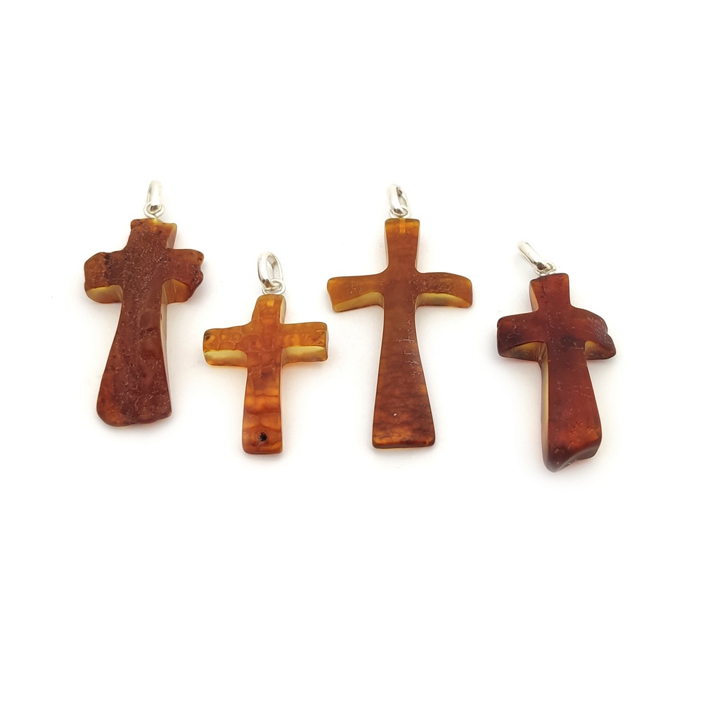 Крестик Янтарь ПСР 41030405102