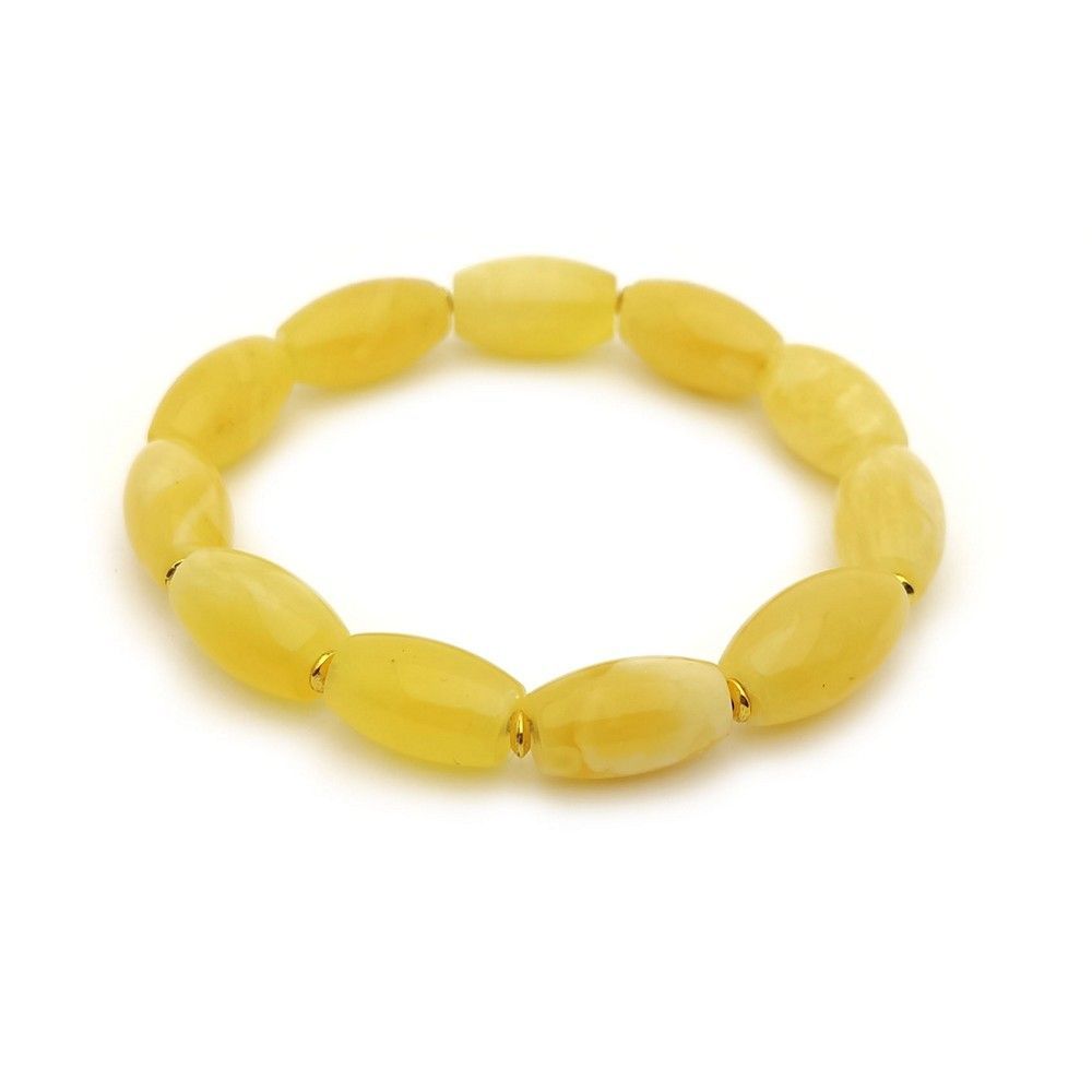 Браслет "Бочата" янтарь