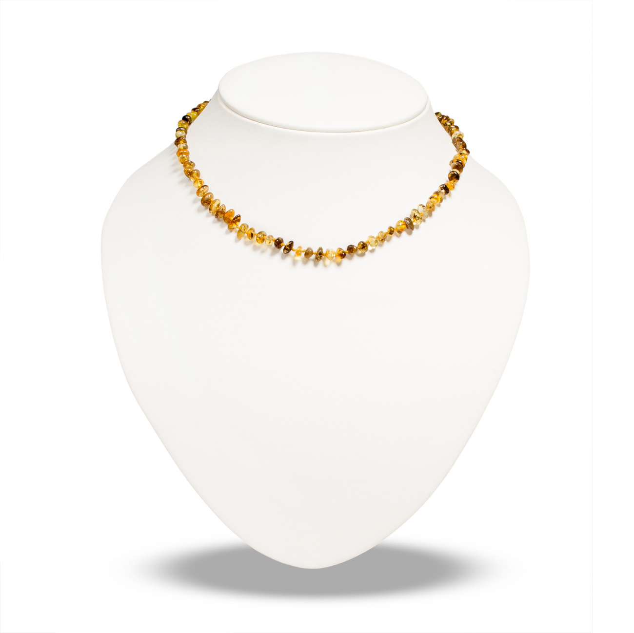 Бусы детские из янтаря