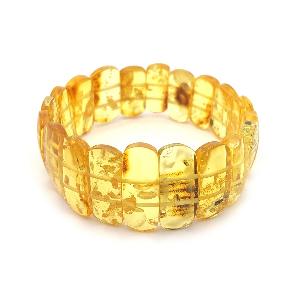 Браслет пласт. янтарь 3401109474