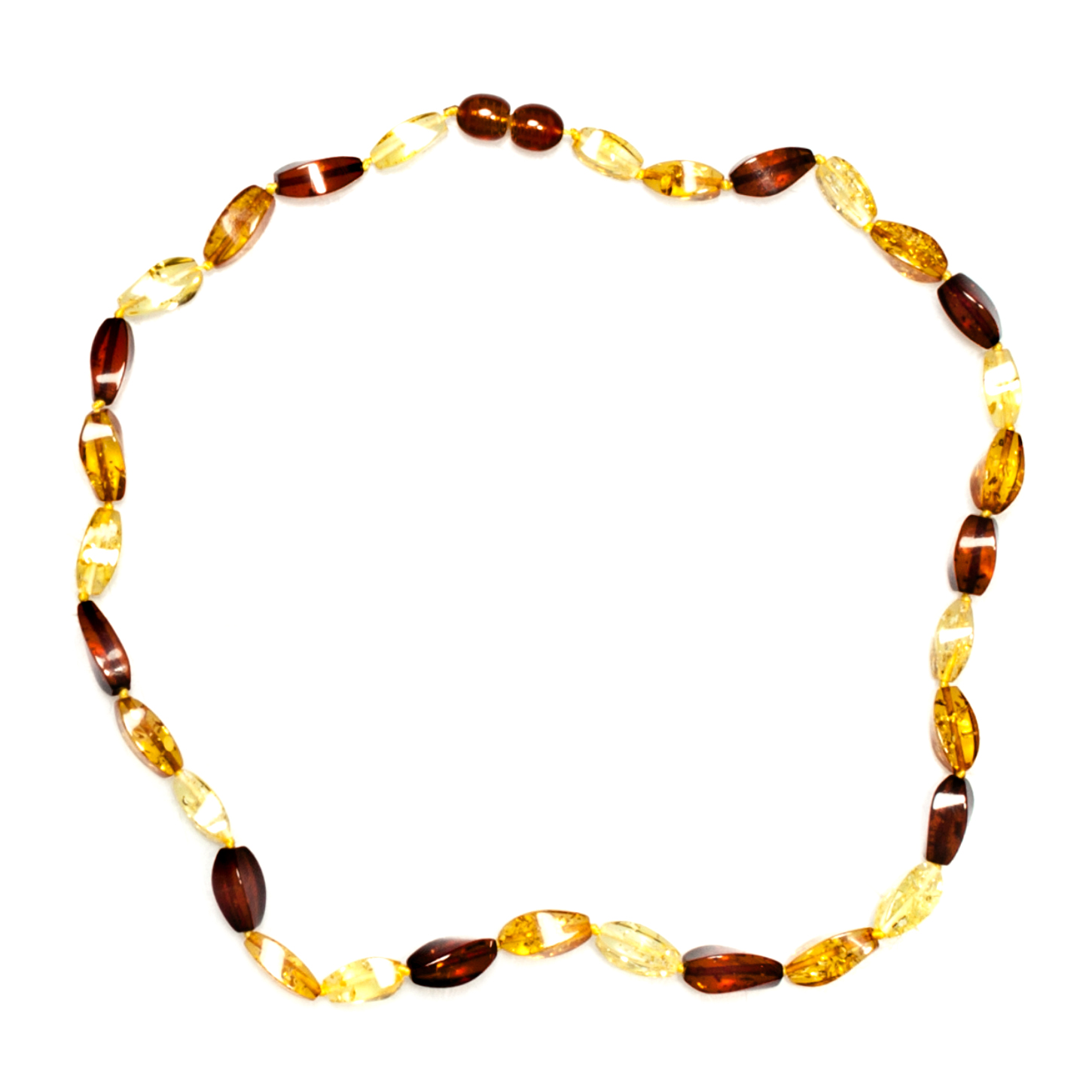 Бусы Елена из янтаря