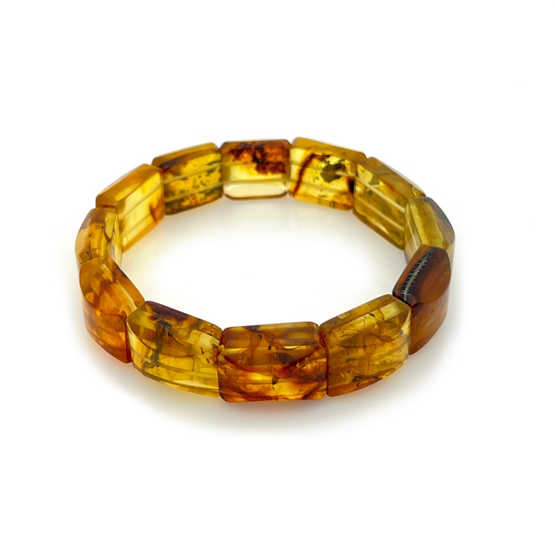 Браслет пласт. янтарь 3421119456