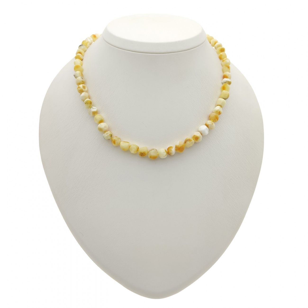 Бусы "Кусанка" из янтаря