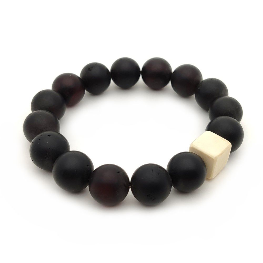 Браслет "Шар" янт.,мамонт