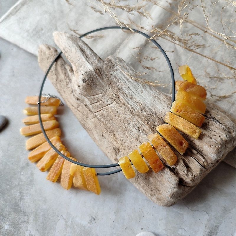 Колье Янтарь