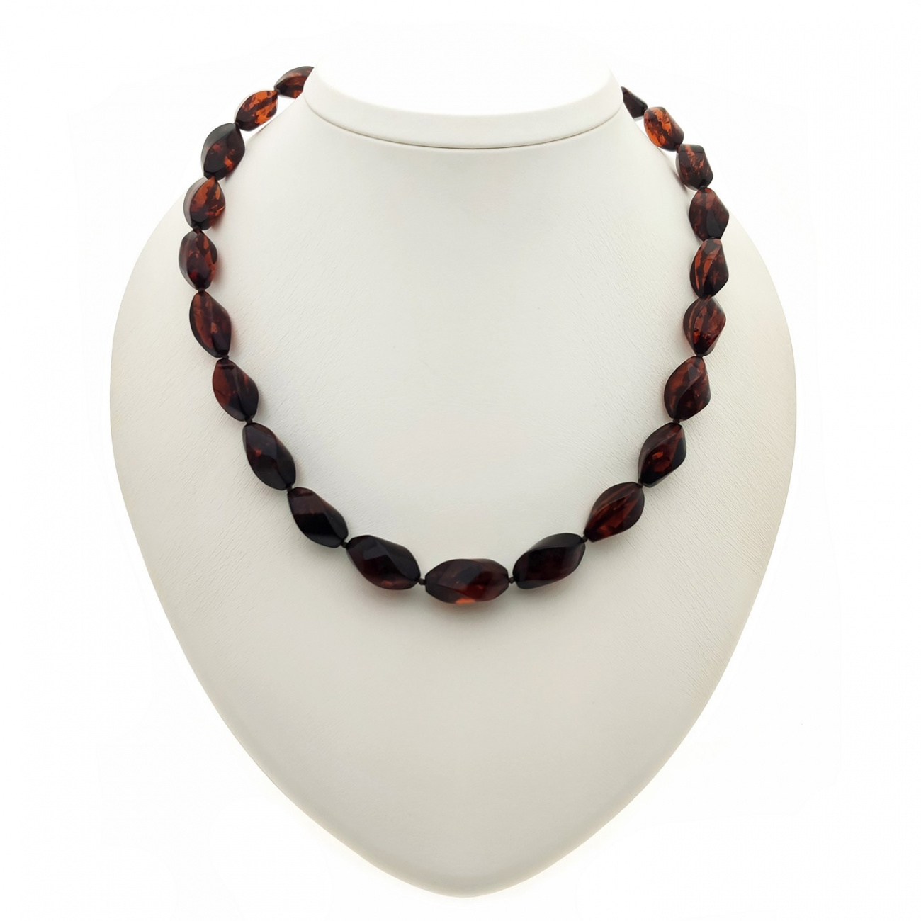 Бусы "Елена" из янтаря