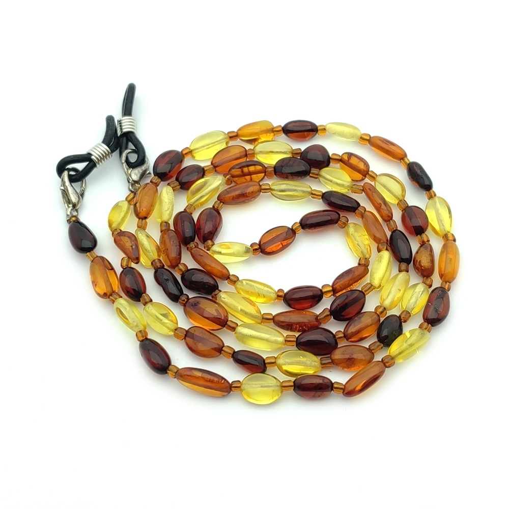 Шнурок для очков 5 в 1, янтарь 8502021397