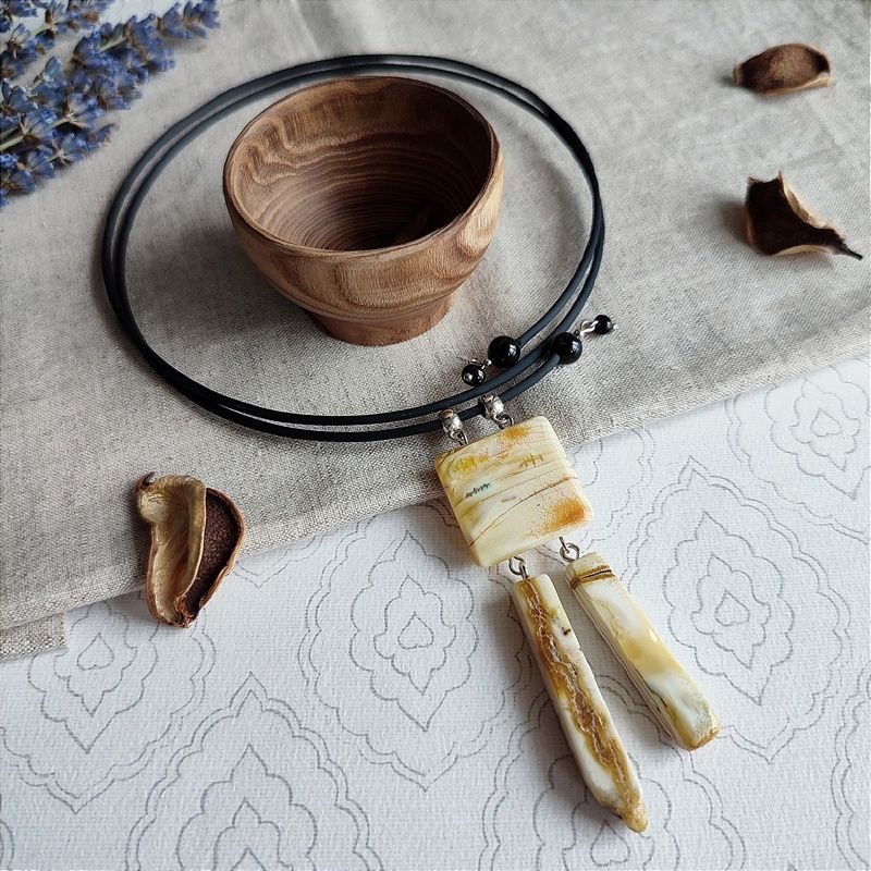 Колье "Хлоя" Янтарь