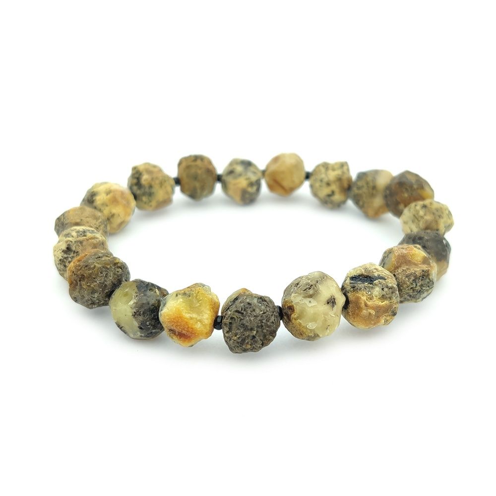 Браслет "Кусанка" янтарь