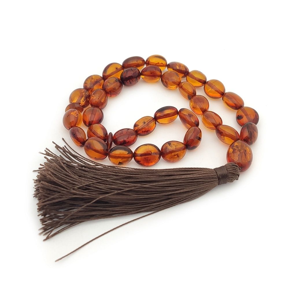Четки мусульманские Янтарь