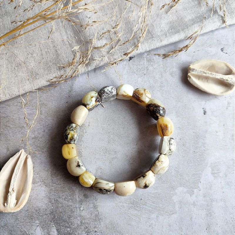 Браслет "Мандарин" Янтарь